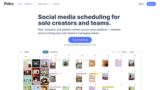 Screenshot of Pallyy